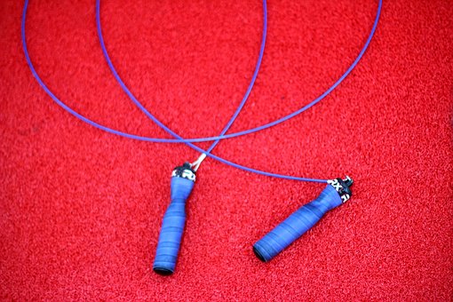 jump rope on carpet
