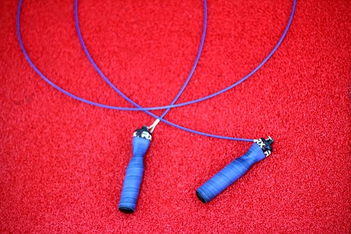 jump rope on carpet